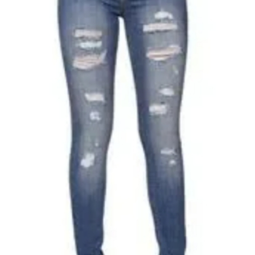Bullhead Distressed Denim Sz 7 high rise skinny
